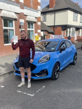 A big congratulations to Lewis Davies.🥳<br />
Lewis passed his driving test today at Cobridge Driving Test Centre. First attempt and with just 1 driver fault.<br />
Well done Lewis safe driving from all at Craig Polles Instructor Training and Driving School. 🙂🚗<br />
Driving instructor-Andrew Corrigan
