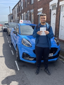 Huge congratulations today to Khizer Hassan.🥳<br />
Khizer has passed his driving test today at his first attempt and with just 5 driver faults.<br />
Well done Khizer safe driving from all at Craig Polles Instructor Training and Driving School. 🙂🚗<br />
Driving instructor-Andrew Corrigan