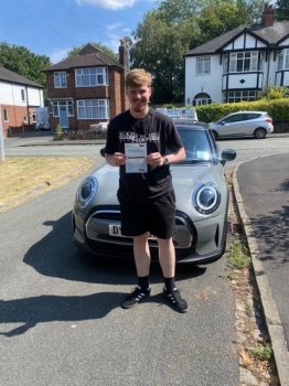 Huge congratulations today to Joe Cordall.🥳<br />
Joe has passed his driving test at his first attempt and with just 5 driver faults.<br />
Well done Joe, safe driving from all at Craig Polles Instructor Training and Driving School. 🙂🚗<br />
Driving instructor-Mark Ashley