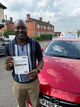 Huge congratulations today to Emmanuel Ojei.🥳<br />
Emmanuel has passed his driving test with 7 driver faults.<br />
Well done Emmanuel, safe driving from all at Craig Polles Instructor Training and Driving School. 🙂🚗<br />
Driving instructor-Emma Riley