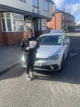 Huge congratulations today to Brogan Card.🥳<br />
Brogan has passed her driving test with just 2 driver faults.<br />
Well done Brogan, safe driving from all at Craig Polles Instructor Training and Driving School. 🙂🚗<br />
Driving instructor-Andrew Corrigan