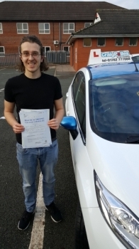 A big congratulations to Aaron Kent Aaron passed his driving test today at Newcastle Test Centre First time and with just 4 driver faults <br />
<br />
Well done Aaron - safe driving 🚗