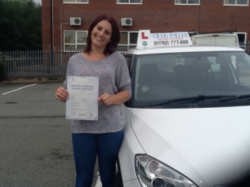 A big well done to Abi Hilditch for passing her driving test at her first attempt with only 2 driver faults Safe driving Abi