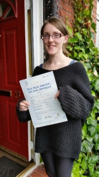 Congratulations to Alanna Scanlan for passing her driving test today<br />
<br />
Well done Alanna safe driving 