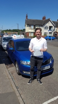 A massive congratulations to Alex Hemming, who has passed his driving test today at Cobridge Driving Test Centre, at his First attempt and with 0 driver faults.<br />
Well done Alex - safe driving from all at Craig Polles Instructor Training and Driving School. 😀🚗<br />
Instructor-Jamie Lees
