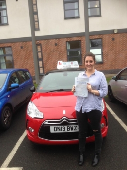 A big congratulations to Amanda Oliver for passing her driving test today First time and with just 6 driver faults <br />
<br />
Well done Amanda - safe driving