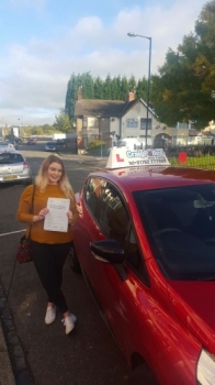 Congratulations to Ami Brookes for passing her driving test today A great drive with just 7 driver faults Safe driving Ami