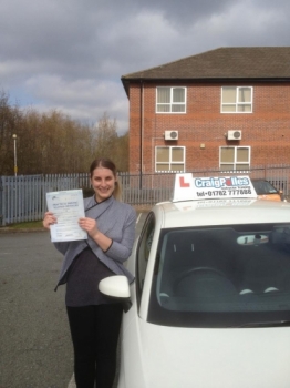 Congratulations to Amy Harvey who passed her driving test on her very 1st attempt on 21st March 2013 at Newcastle A great result Amy - well done from all at Craig Polles Instructor Training and Driving School<br />
<br />

<br />
<br />
Craig Hope you are well Sorry Im only just getting back in touch I got a car the day after I passed my driving test and havent stopped driving round since Super excited You