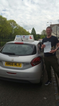 A big congratulations to Andrew Atkinson Andrew passed his driving test at Cobridge Driving Test Centre with just 6 driver faults <br />
<br />
Well done Andrew - safe driving from all at Craig Polles Instructor Training and Driving School 🚗😀
