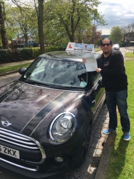 A big congratulations to Antonio Marco Aldada, who has passed his driving test today at Newcastle Driving Test Centre.<br />
<br />
First attempt and with just 4 driver faults.<br />
<br />
Well done Antonio - safe driving from all at Craig Polles Instructor Training and Driving School. 😀🚗<br />
<br />
Instructor-Ashlee Kurian