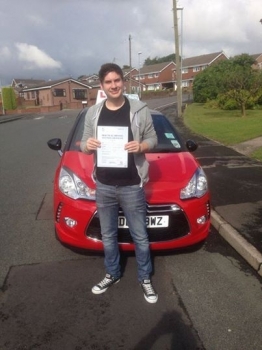 A big well done to Ben Eagles for passing his driving test today 1st attempt and with only 4 driver faults Safe driving Ben