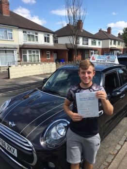 A big congratulations to Benjamin Joseph Bevington, who has passed his driving test today at Newcastle Driving Test Centre.<br />
First attempt and with just 4 driver faults.<br />
Well done Benjamin- safe driving from all at Craig Polles Instructor Training and Driving School. 🙂<br />
Instructor-Ashlee Kurian