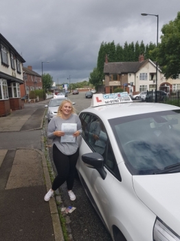 A big congratulations to Beth Askey Beth passed her driving test at Cobridge Driving Test Centre with 5 driver faults <br />
<br />
Well done Beth - safe driving from all at Craig Polles instructor training and driving school 🚗😀