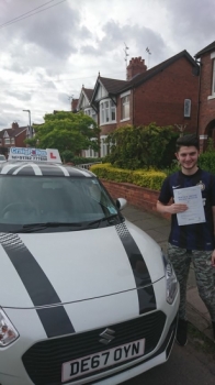 A big congratulations to Billy McConnell, who has passed his driving test at Crewe Driving Test Centre.<br />
Well done Billy - safe driving from all at Craig Polles Instructor Training and Driving School. :)<br />
Instructor-John Breeze