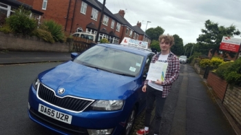 A big congratulations to Charley Ball Charley passed his driving test today at Cobridge Driving Test Centre with 2 driver faults <br />
<br />
Well done Charley - safe driving from all at Craig Polles instructor training and driving school 🚗😀
