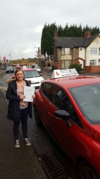 A big congratulations to Charlotte Hughes for passing her driving test today First time and with just 6 driver faults <br />
<br />
Well done Charlotte - safe driving