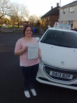 A big congratulations to Chelsea Beech for passing her driving test yesterday First attempt and with just 3 driver faults A great drive Chelsea - safe driving 