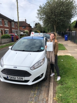 A big congratulations to Chloe Ball, who has passed her driving test at Newcastle Driving Test Centre with 4 driver faults.<br />
Well done Chloe - safe driving from all at Craig Polles Instructor Training and Driving School. :)<br />
Instructor-Sara Skelson