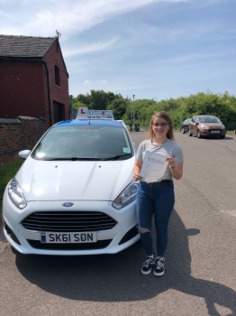 A big congratulations to Chloe Powell, who has passed her driving test today at Newcastle Driving Test Centre.<br />
First attempt and with just 5 driver faults.<br />
Well done Chloe - safe driving from all at Craig Polles Instructor Training and Driving School. :)<br />
Instructor-Sara Skelson