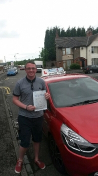 A big well done to Chris Walton for passing your driving test today on your 1st attempt Safe driving Scott