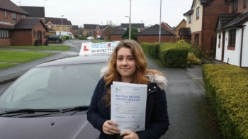 A big congratulations to Courtney Love Courtney passed her<br />
<br />
driving test yesterday at Cobridge Test Centre with just 2 driver faults <br />
<br />
Well done Courtney - safe driving from all at Craig Polles Instructor Training and Driving School 🚗😃