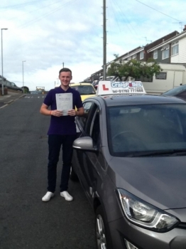 Well done to Curtis Lawton who has passed his driving test today with just 5 driver faults Safe driving Curtis :