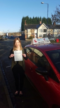 A big congratulations to Danielle Staton for passing her driving test today First time too <br />
<br />
Well done Danielle - safe driving