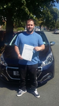 A big congratulations to Dave Whitehurst, who has passed his driving test at Newcastle Driving Test Centre.<br />
First attempt and with just 7 driver faults.<br />
Well done Dave - safe driving from all at Craig Polles Instructor Training and Driving School. :)<br />
Instructor-Mark Ashley