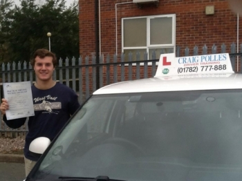 Congratulations to David Jose Meakin for passing his driving test with only 3 driver faults 1st time