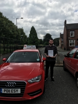 A big congratulations to Dominic Matthewson for passing his driving test today first time<br />
<br />
Well done Dominic - safe driving :