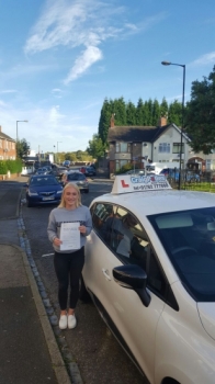 A big congratulations to Ella Ball for passing her driving test today First time and with just 2 driver faults <br />
<br />
Well done Ella - safe driving