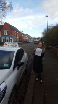 A big congratulations to Ellie Boulton Ellie passed her<br />
<br />
driving test today at Crewe Driving Test Centre with just 4 driver faults <br />
<br />
Well done Ellie - safe driving from all at Craig Polles Instructor Training and Driving School 🚗😃