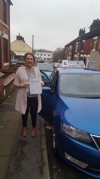 A big congratulations to Emily Mclatchie, who has passed her driving test at Cobridge Driving Test Centre, at her First attempt and with just 4 driver faults.<br />
<br />
Well done Megan - safe driving from all at Craig Polles Instructor Training and Driving School. 🚗😀