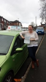 Congratulations to Emma Lindop for passing her driving test today <br />
<br />
A great drive with just 5 driver faults Safe driving Emma