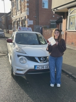 A big congratulations to Keira Stamp.🥳<br />
Keira passed her driving test today at Cobridge Driving Test Centre. First attempt and with just 6 driver faults.<br />
Well done Keria safe driving from all at Craig Polles Instructor Training and Driving School. 🙂🚗<br />
Driving instructor-Andrew Corrigan