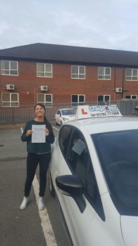 A big congratulations to Faye Morris for passing her driving test today with just 5 driver faults <br />
<br />
Well done Faye - safe driving