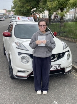 A big congratulations to Precious Butler.🥳<br />
Precious passed her driving test today at Cobridge Driving Test Centre. <br />
Well done Precious safe driving from all at Craig Polles Instructor Training and Driving School. 🙂🚗<br />
Driving instructor-Andrew Corrigan