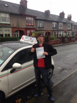 Congratulations to Fraser Pestana on passing his driving test at the first attempt Fraser did exceptionally well during his test picking up just 2 driver faults Well done Fraser - Safe driving 