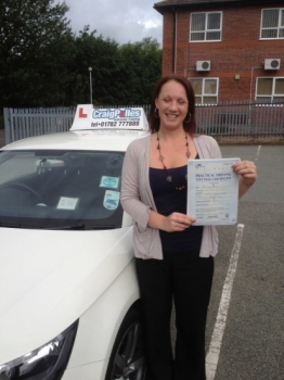 Well done Gemma on passing your driving test first time