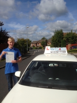 Well done to George Ward who has passed his driving test this morning - First attempt and just 2 driver faults Safe driving George :