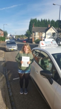 A big congratulations to Georgia Clarke for passing her driving test today with just 5 driver faults <br />
<br />
Well done Georgia - safe driving