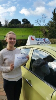 Congratulations to Georgia Kenyon for passing her driving test First attempt and with just 6 driver faults Well done Georgia - Safe driving