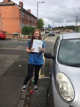 A big congratulations to Georgia Matthews Georgia passed her driving test at Cobridge Driving Test Centre first time and with just 6 driver faults<br />
<br />
Well done Georgia - safe driving from all at Craig Polles instructor training and driving school 🚗😀