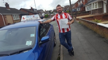 A big congratulations to Glynn Oldfield Glynn passed his driving test today at Cobridge Driving Test Centre first time and with just 6 driver faults<br />
<br />
Well done Glynn - safe driving from all at Craig Polles instructor training and driving school 🚗😀