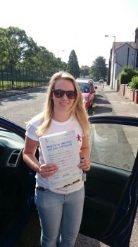 A huge well done to Grace Eaton for passing her driving test today 1st attempt and with only 4 driver faults Safe driving Grace