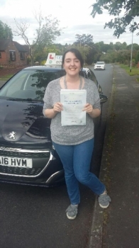 A big congratulations to Hannah Bailey Hannah passed her driving test at Newcastle Driving Test Centre with just 4 driver faults<br />
<br />
Well done Hannah - safe driving from all at Craig Polles instructor training and driving school 🚗