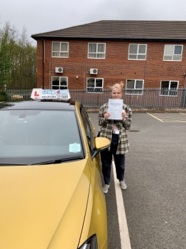 A big congratulations to Kate Polles, who passed her driving test today at Newcastle Driving Test Centre. First attempt and with just 3 driver faults.<br />
Well done Kate- safe driving from all at Craig Polles Instructor Training and Driving School. 🙂🚗<br />
Instructor-Craig Polles