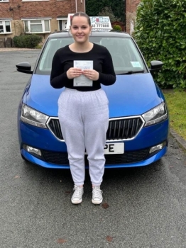 A big congratulations to Izzy Page.🥳 Izzy passed her driving test today at Crewe Driving Test Centre. First attempt and with just 2 driver faults. Well done Izzy-safe driving from all at Craig Polles Instructor Training and Driving School. 🙂🚗Driving instructor-Stephen Cope