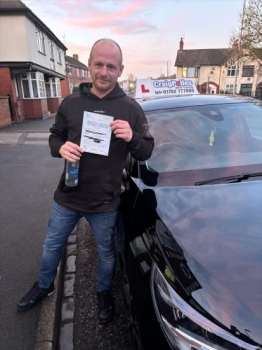 A big congratulations to Phillip Mutch.🥳<br />
Phillip passed his driving test today at Cobridge Driving Test Centre. First attempt and with 6 driver faults.<br />
Well done Phillip safe driving from all at Craig Polles Instructor Training and Driving School. 🙂🚗<br />
Driving instructor-Anita Pepper