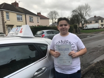A big congratulations to Edward Stokes, who has passed his driving test today at Crewe Driving Test Centre, with 6 driver faults.<br />
Well done Edward - safe driving from all at Craig Polles Instructor Training and Driving School. 😃🚗<br />
Instructor-Samsul Islam